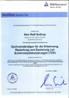 Zertifikat Schimmel - bitte klicken f&uuml;r die Gro&szlig;ansicht